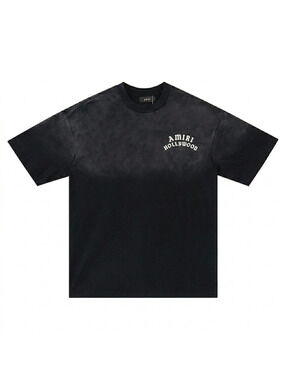 Amiri Hollywood Faded T-Shirt - Vintage Black